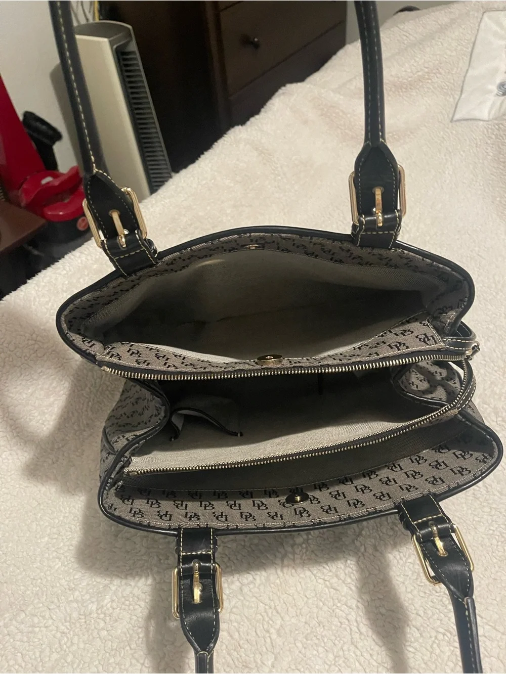 Dooney and Bourke Monogram Satchel